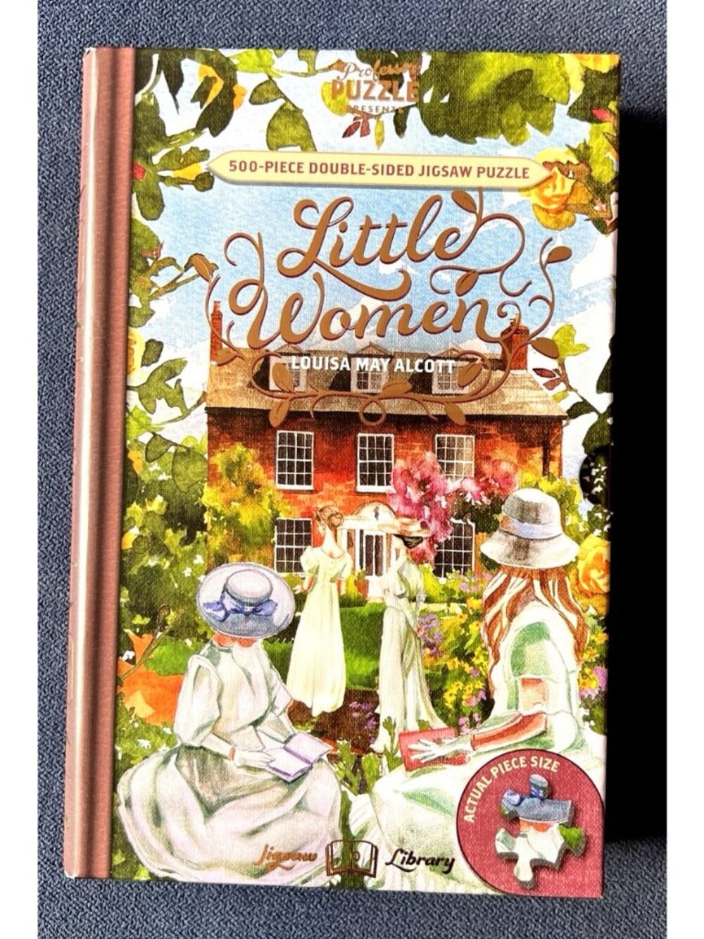 LITTLE WOMEN Jigsaw Puzzle Double-Side 252 Piece Professor NEW Sealed Book Style
